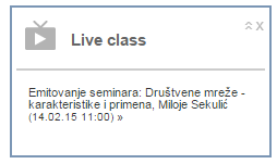 Live Class