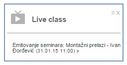 Live Class