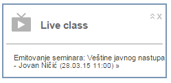 Live Class